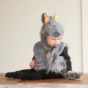 NEW - Wolf Baby Costume Halloween 6-12 Months